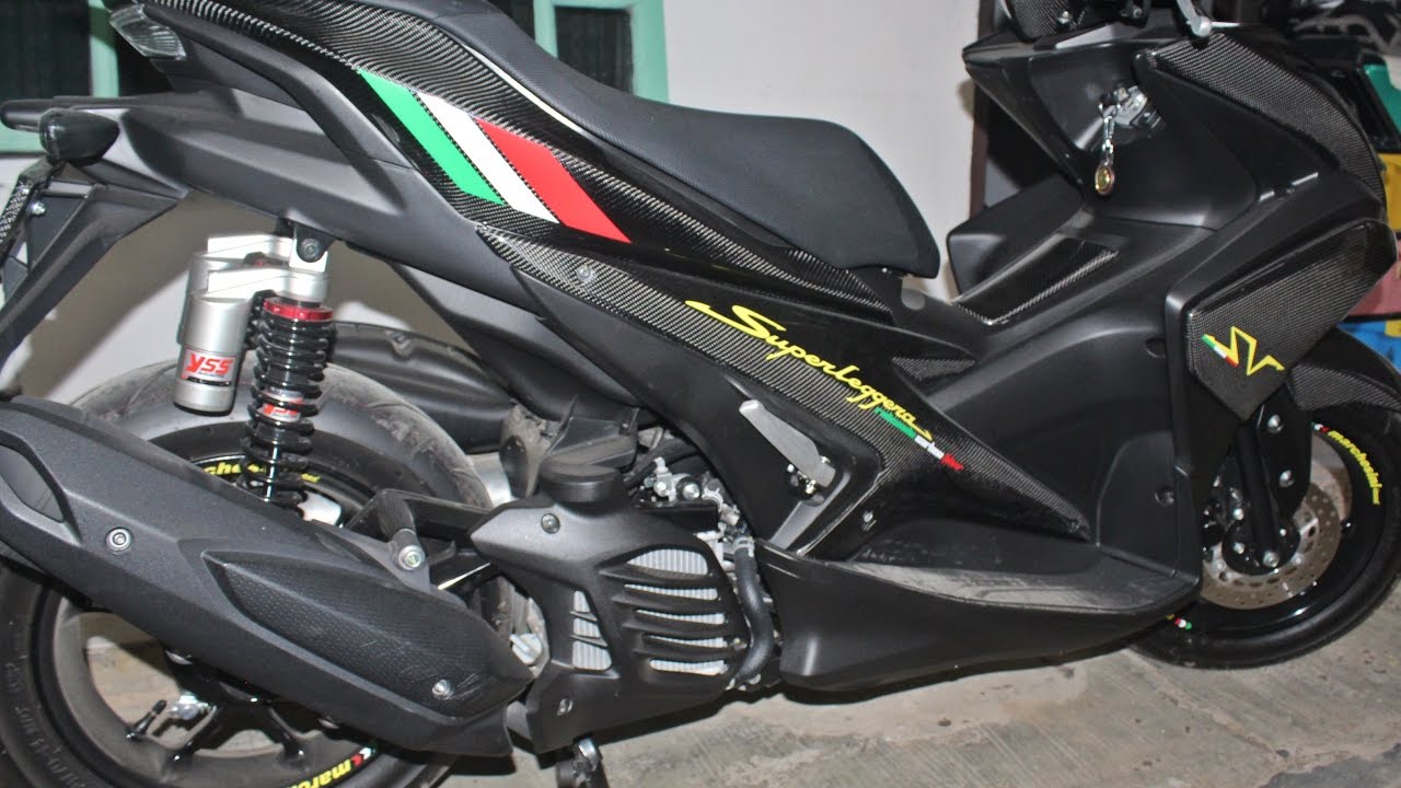Aerox 155  body parts customize carbon by robsindo