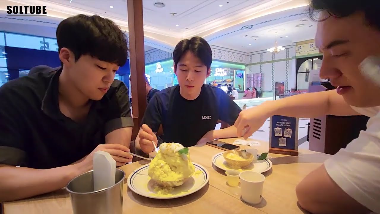 파타야 두리안 빙수..? 안에 이상한게 들어있네요..!? (파타야4)