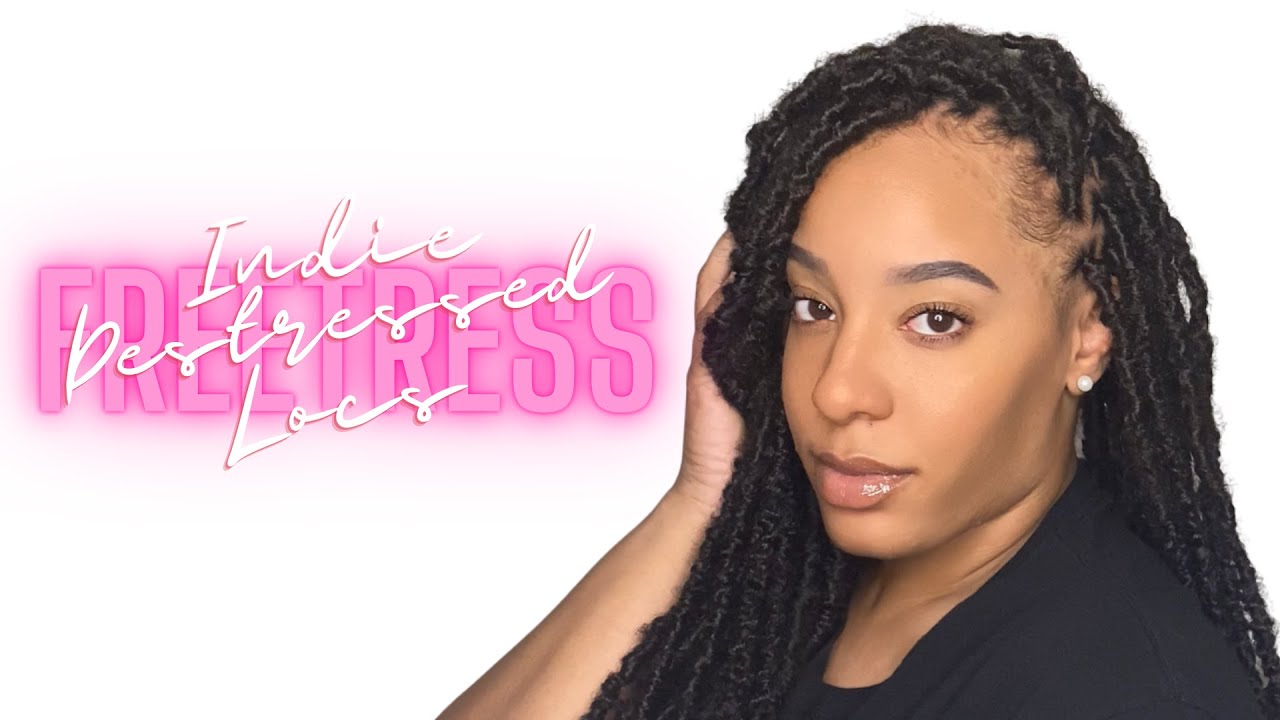 Freetress Indie Distressed Crochet Locs | MakeupByDomo B