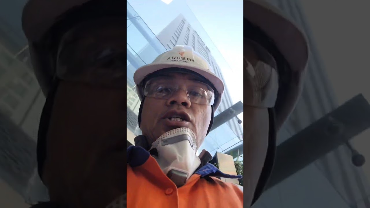 Ballard drilling hole for bolt insertion