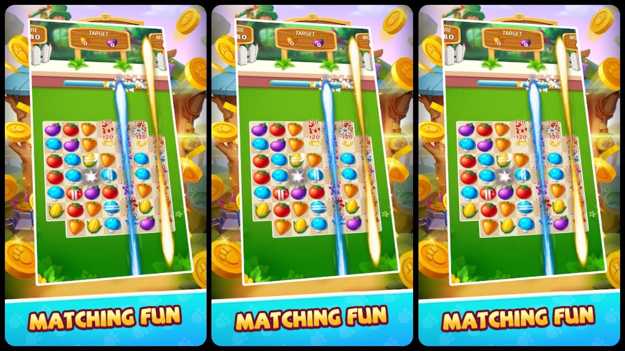 Tropical Match Game Gameplay Android
