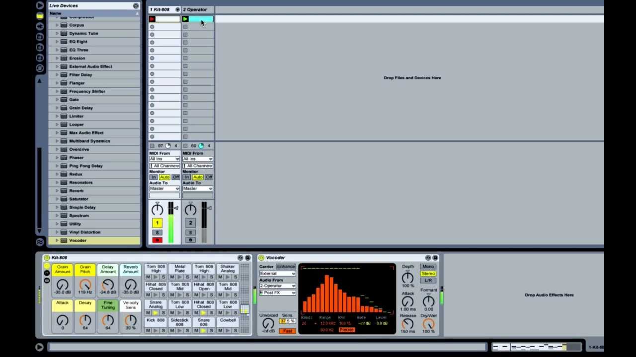 Truco para crear secuencias armonicas y ritmicas en Ableton Live