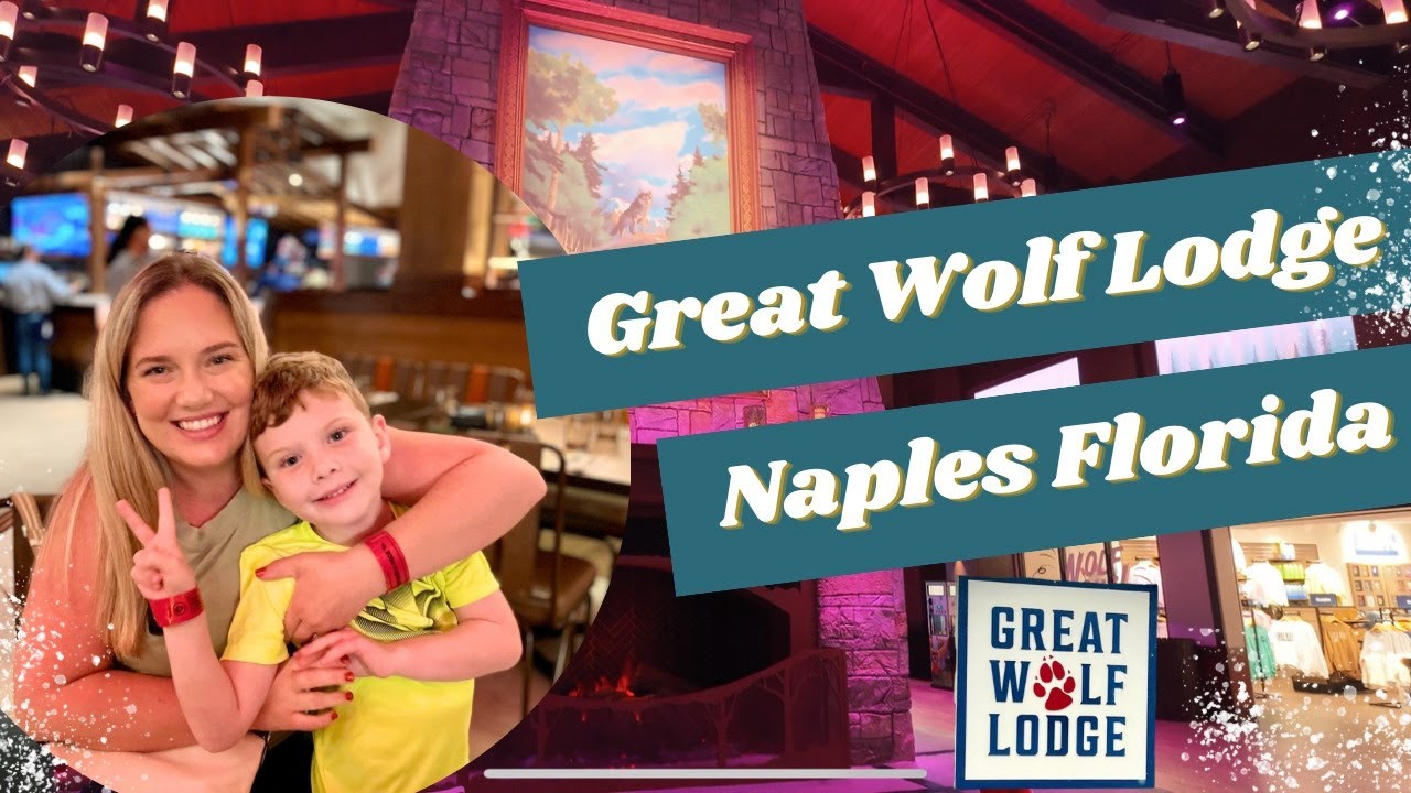 NEW Great Wolf Lodge Naples Florida | Review of Kid Activities and Tour Wolf Den Suite