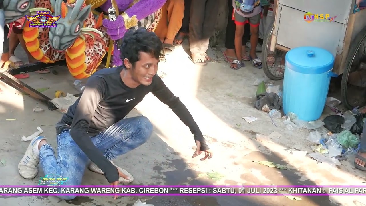 ATRAKSI MACANAN BUROK TASYA NADA LIVE DESA KARANGASEM 01 JULI 2023