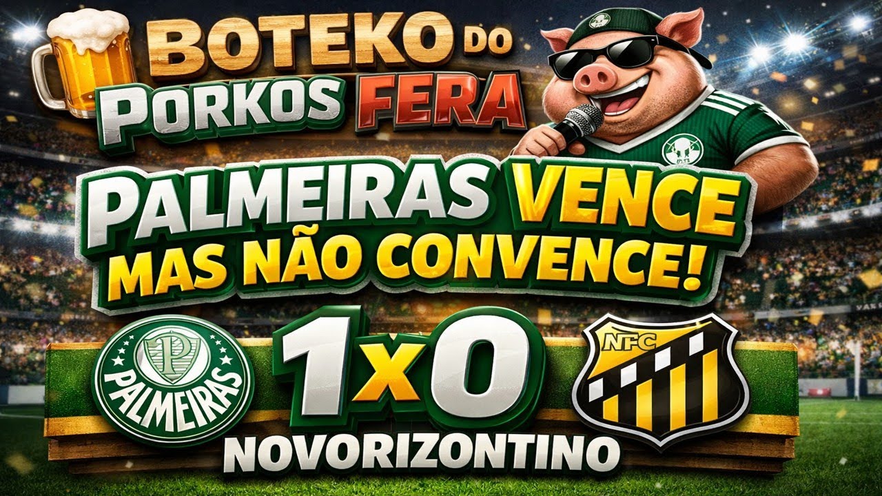 🔥🐷🟢 PALMEIRAS VENCE, MAS NÃO CONVENCE! 😱⚠️ TORCIDA LIGA O ALERTA! 🚨🔥 VERDÃO PREOCUPA? 🤔💥