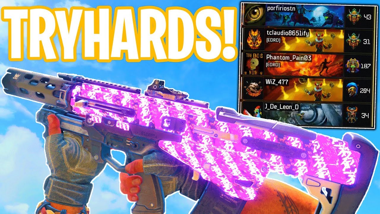 Playing against a FULL PARTY of TRYHARDS.. (COD BO4)