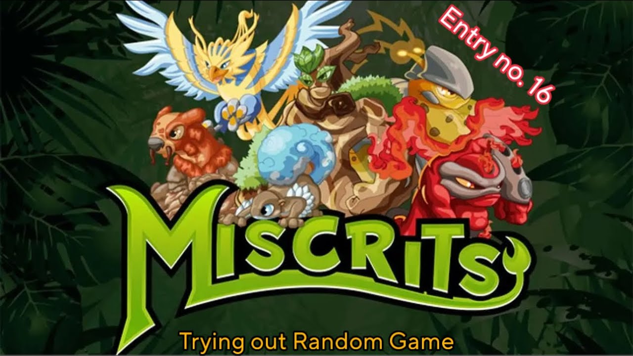 Trying out Random Games No. 16/ Miscrit: World of Creature