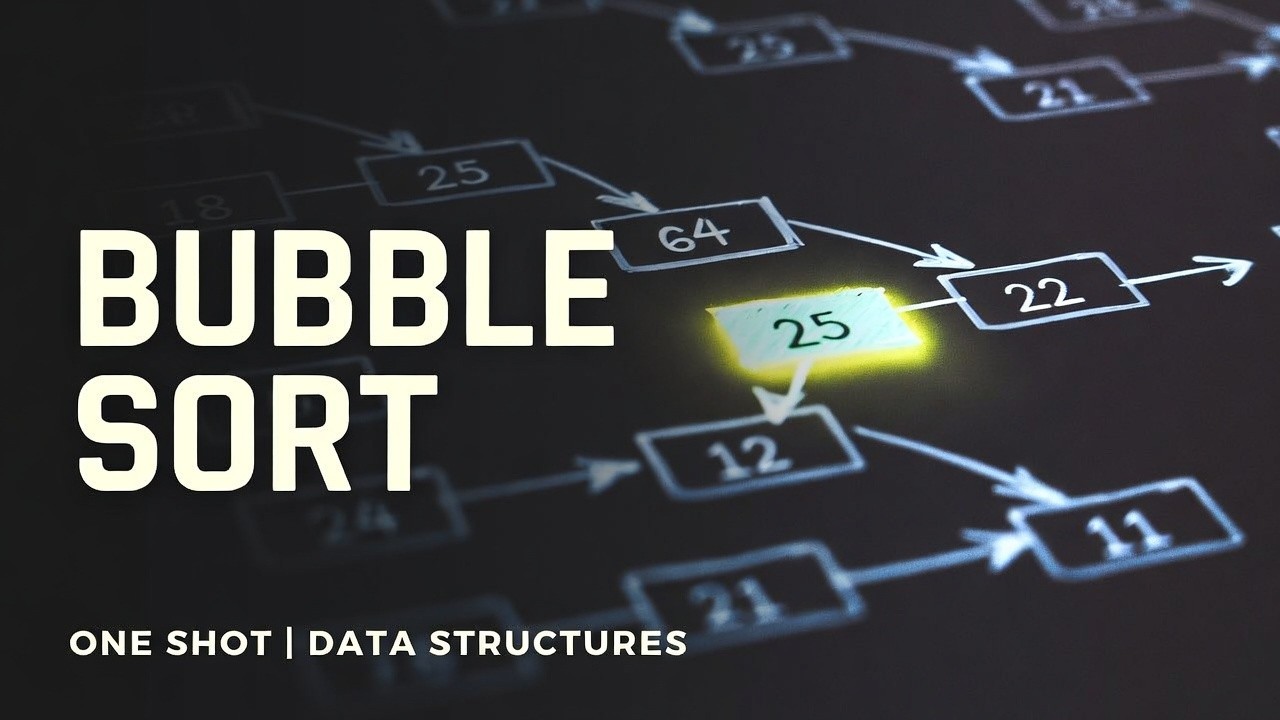 #21 Bubble Sort Explained Simply | Unit 8 Data Structures | For Beginners