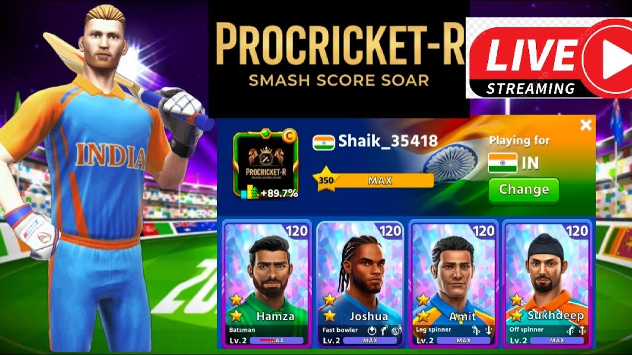 CRICKET LEAGUE GAME LIVE GAMEPLAY || #43 #cricket #cricketleaguegametipsandtricks #cricketleaguegame