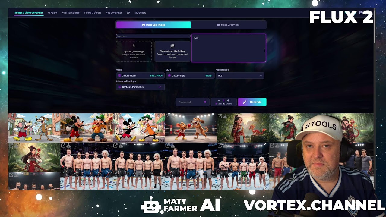 Flux 2 Image Generator - AI Stream