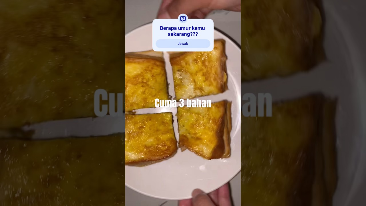 Berapa umur kamu sekarang?? 