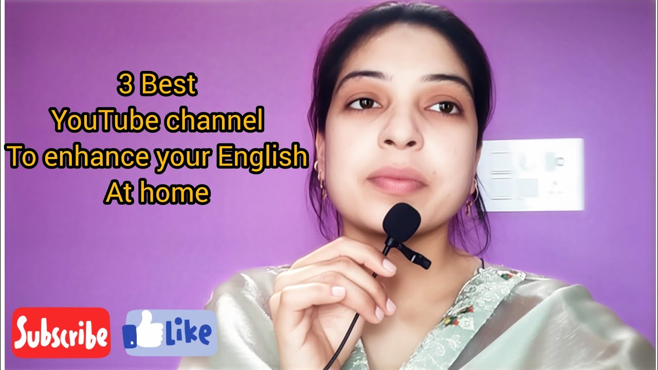 3 Best YouTube channels to improve your English 💯👈🏻