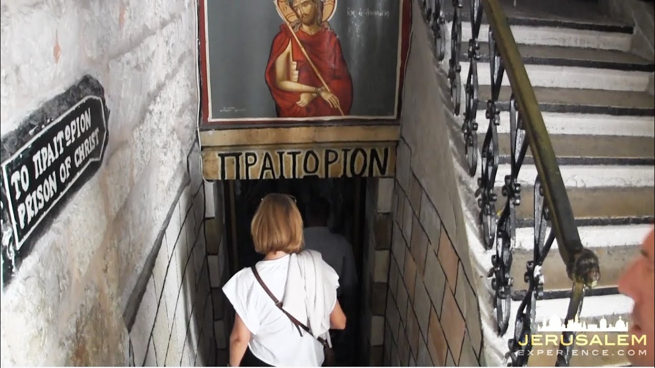 A Tour at the Prison of Christ - Preatorium - Greek Orothodox in Jerusalem
