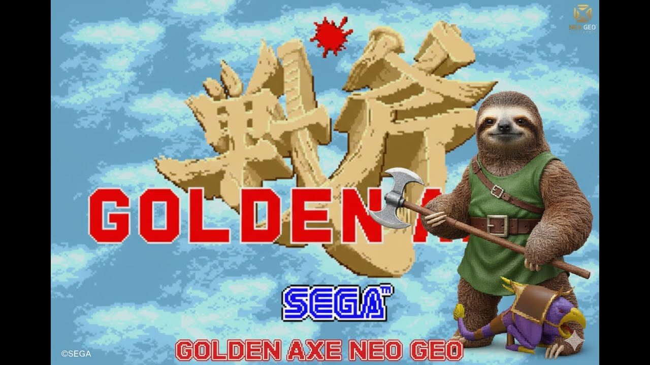 ¿Es esta la MEJOR versión de Golden Axe? | Retrogaming en Neo Geo