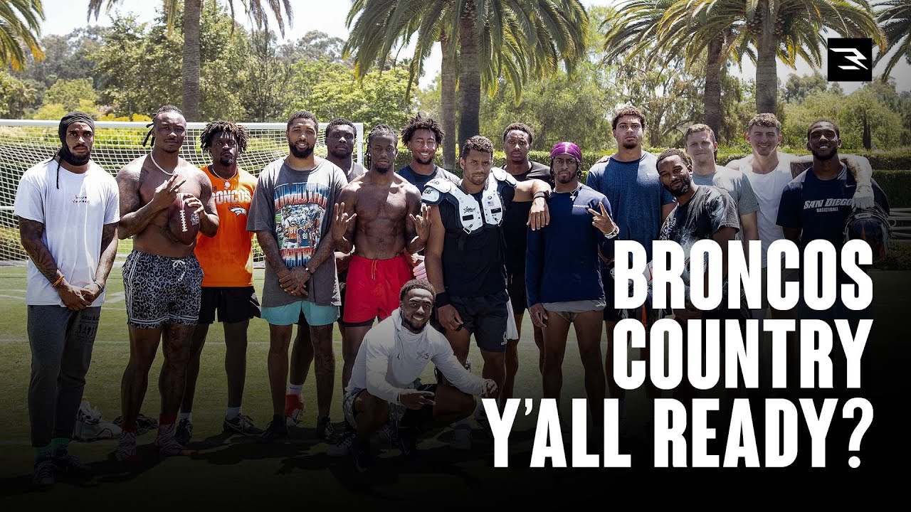 Russell Wilson & Denver Broncos Teammates Spend Week Before Training Camp Together