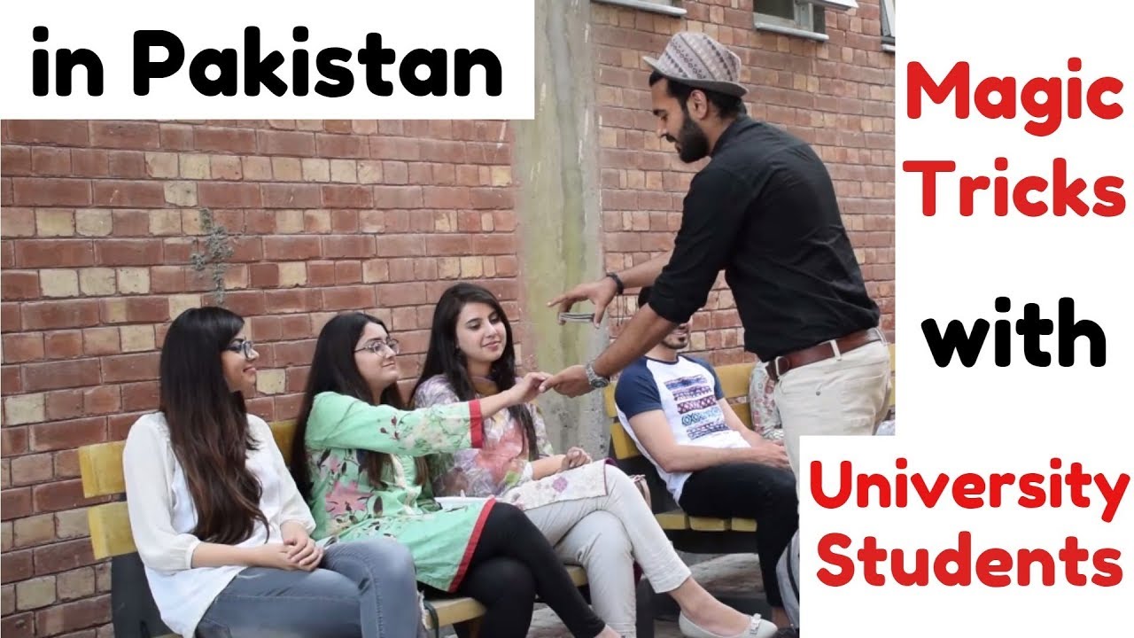 Best Magic Tricks you won't believe in Pakistan | University of Lahore | That was silly