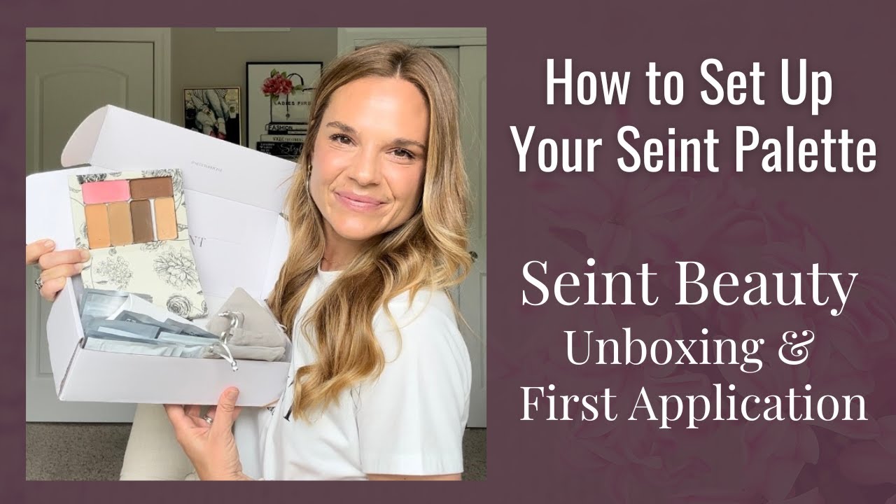 How to Set Up Your Seint Palette | Seint Beauty Unboxing
