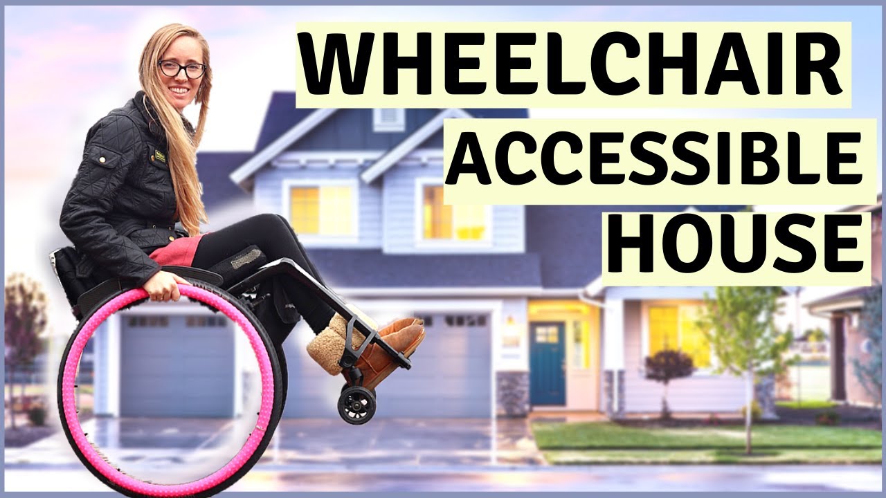 ♿️Экскурсия по моему двухэтажному дому, доступному для инвалидных колясок