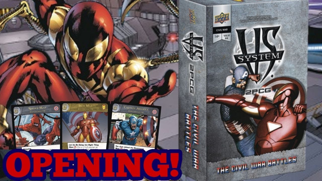 VS System 2PCG The Civil War Battles Opening!
