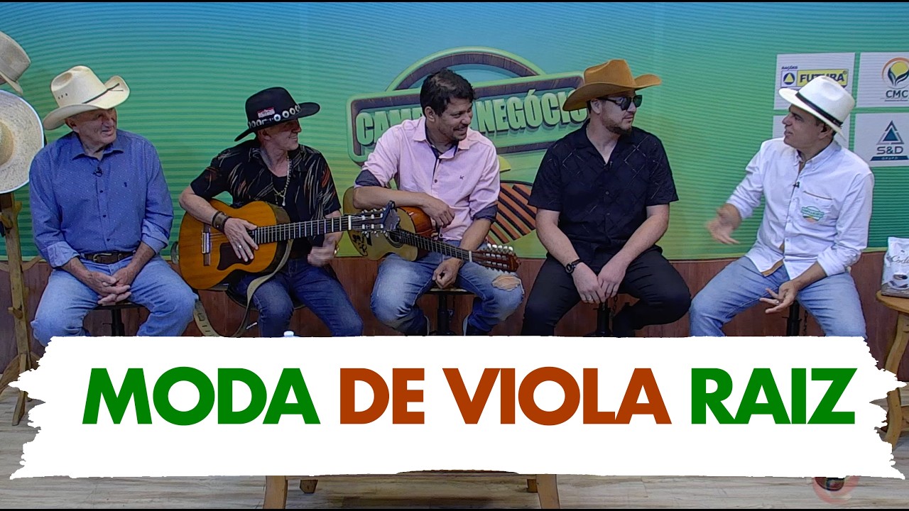 TIESCÃO OTACÍLIO DA VIOLA & CAMPEÃOZINHO AO VIVO NO CAMPO E NEGÓCIO 🎶 MODA DE VIOLA DE VERDADE