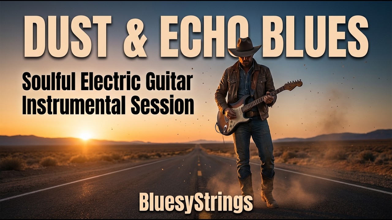 Dust & Echo Blues | Soulful Electric Guitar Instrumental Session