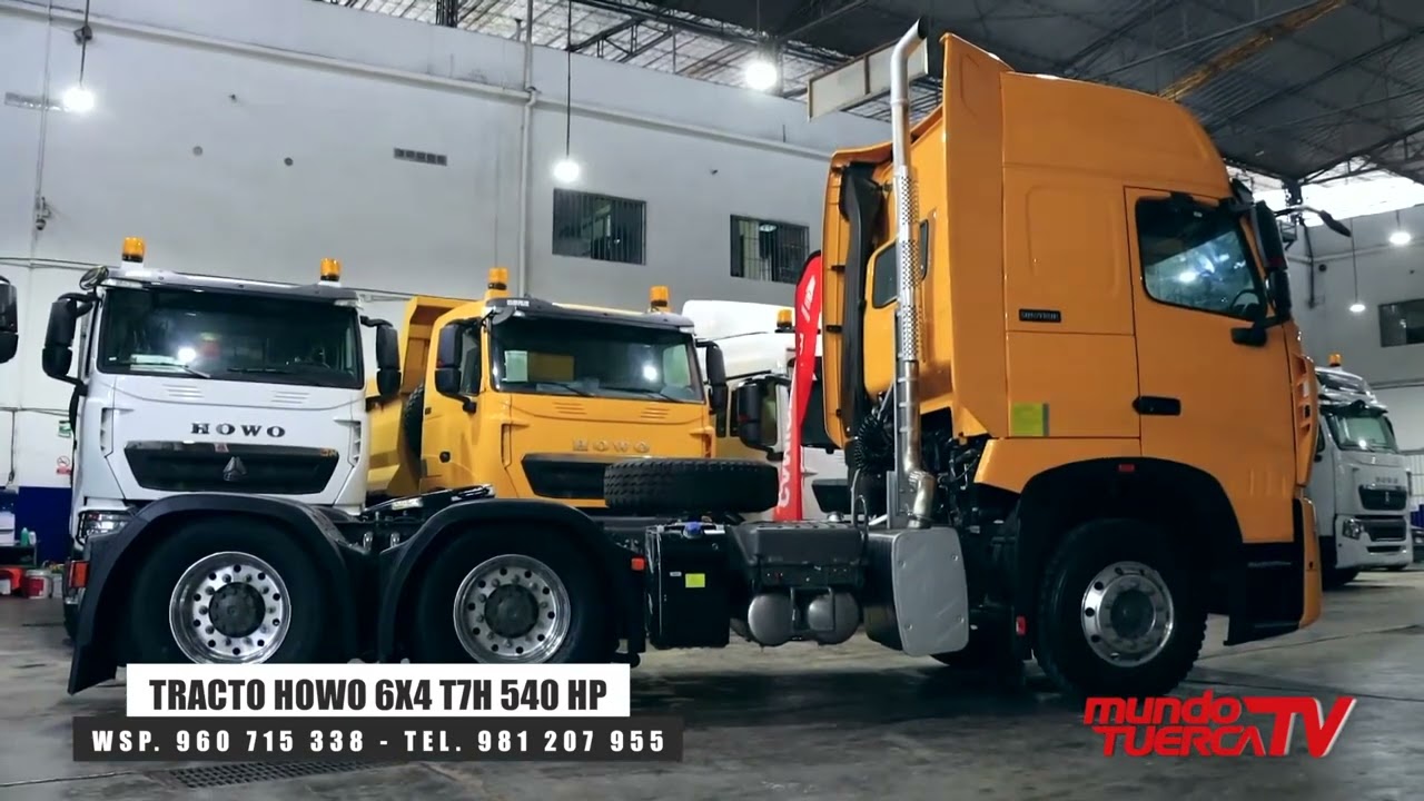 Camiones Chinos Perú - Remolcador SINOTRUK Howo T7H - 540 HP