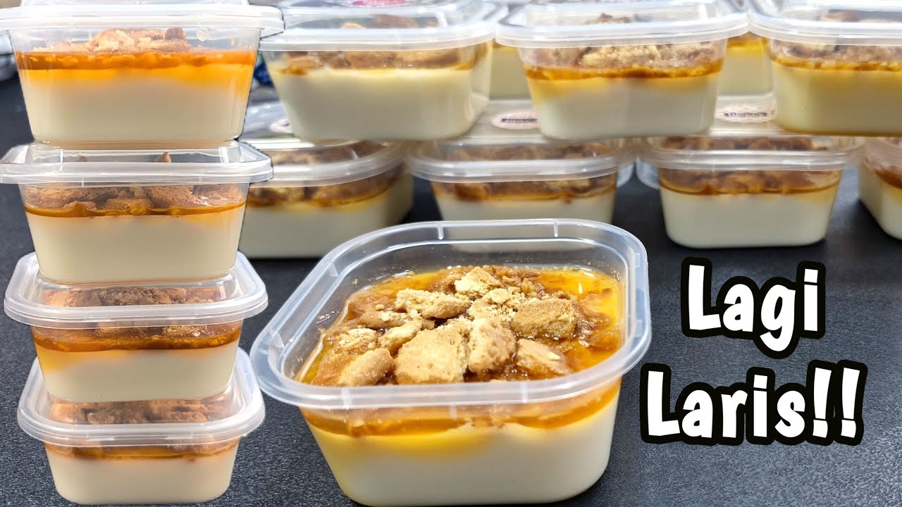 BUAT VERSI EKONOMIS MALAH LARIS MANIS | PUDING KARAMEL SUPER ENAK, LEMBUT BANGET.DIJAMIN SEMUA SUKA