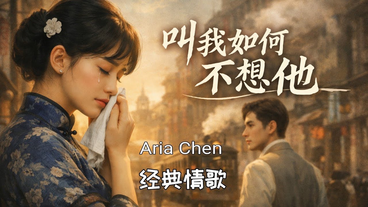 情歌经典《叫我如何不想他》呤唱版/ 低吟浅唱，柔绵丝滑。民国时代经典，刘半农作词，赵元任作曲，美到极致！