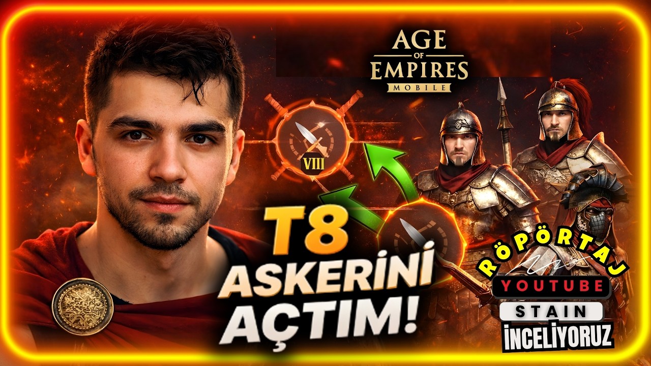 Hesap Sahibi Ne Diyor? T8 Röportajı | Age of Empires Mobile