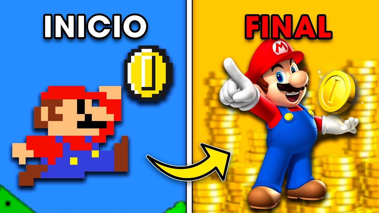 &iquest;Qu&eacute; tan R&Aacute;PIDO puedes OBTENER una MONEDA en cada juego de MARIO?