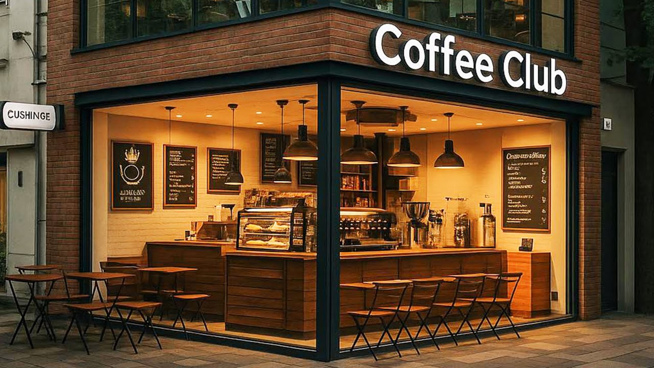 100+ Minimalist Cafe & Coffee Shop Design Ideas, Small Coffee Shop Budget Concept Design 