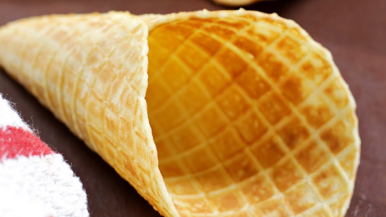Homemade Waffle Cones