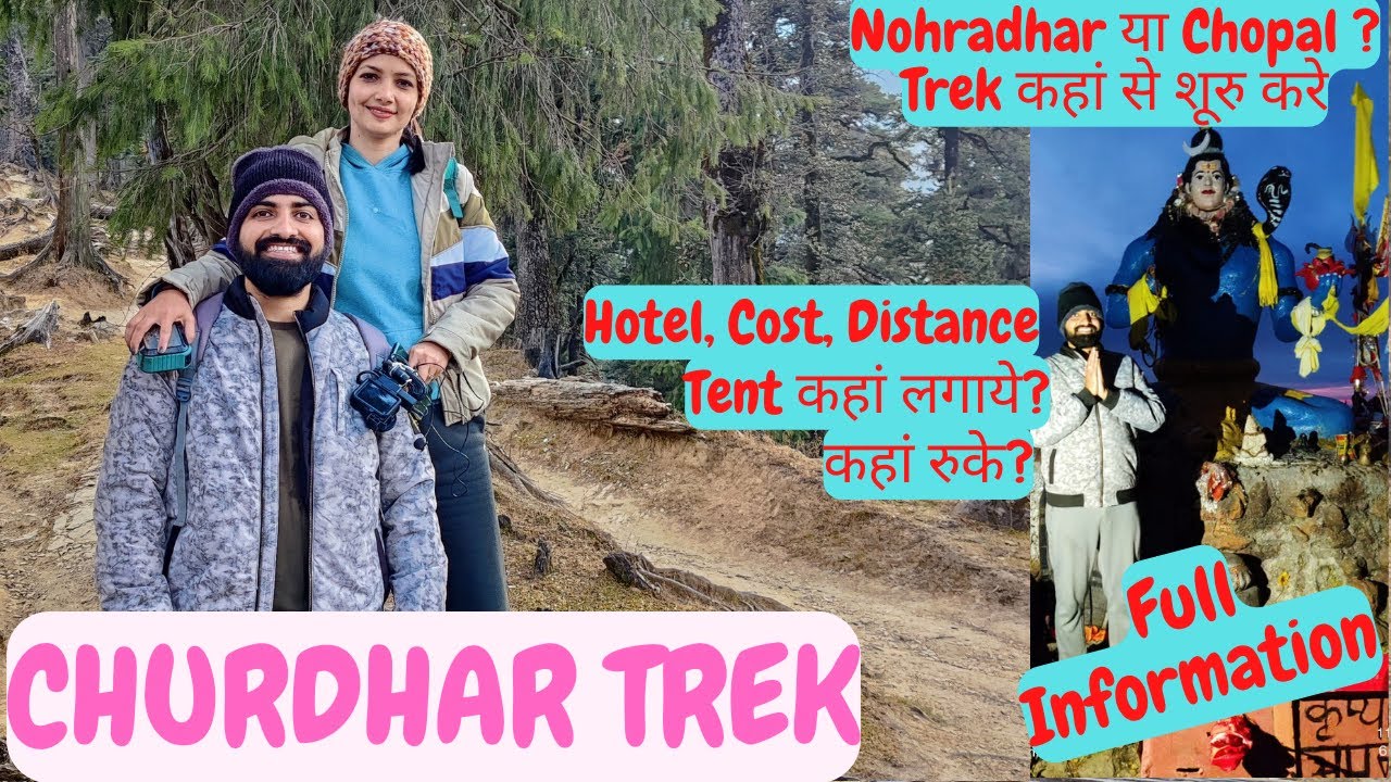 Churdhar Trek || 8KM Trek|| NohraDhar Ya Chopal || Trek Guide || Stay || Difficulty || Everything
