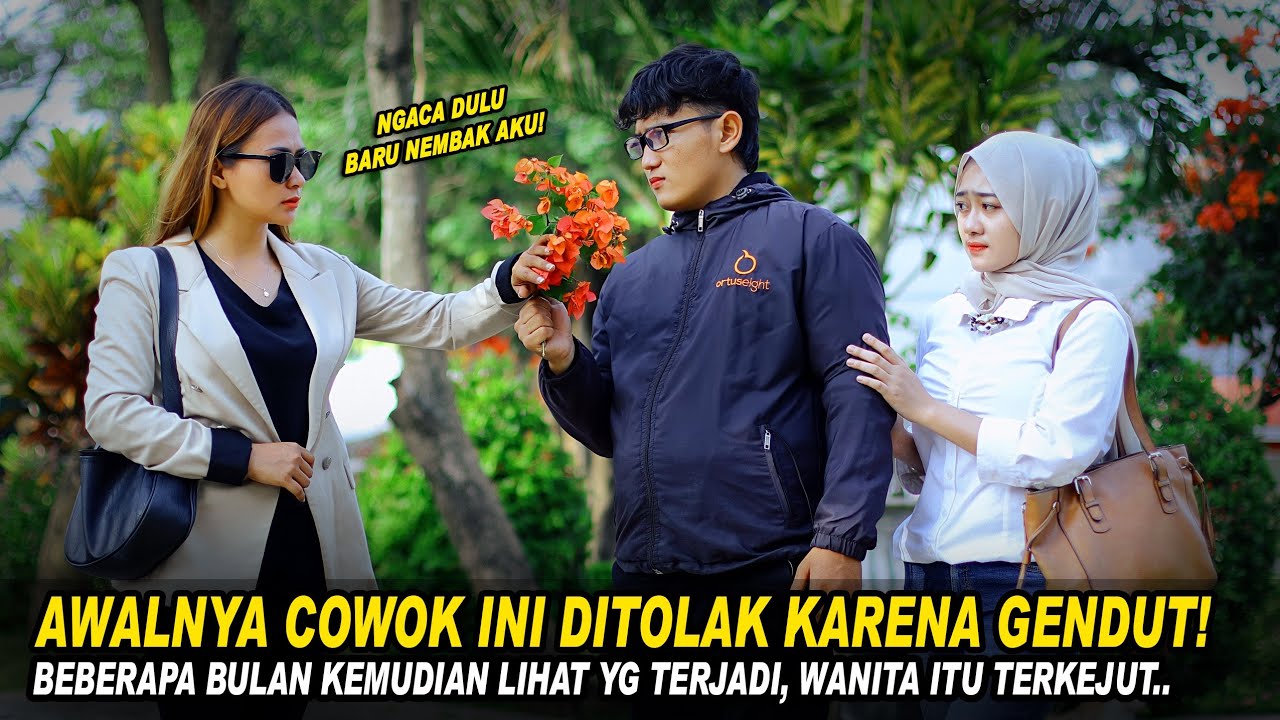 AWALNYA COWOK INI DITOLAK KARENA GENDUT! BEBERAPA BULAN KEMUDIAN LIHAT YG TERJADI, Wanita Itu Syok..
