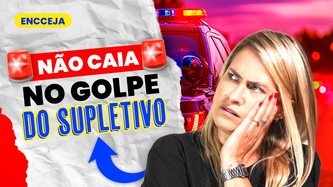 N&Atilde;O caia no GOLPE DO SUPLETIVO