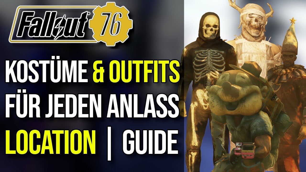 Kostüme und Outfits | Location Guide | Fallout 76