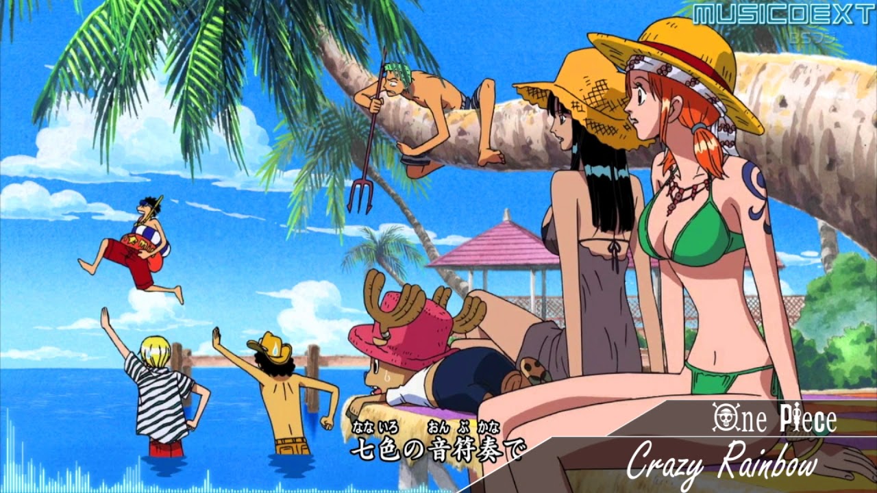 One Piece Opening 8 / Crazy Rainbow Nightcore