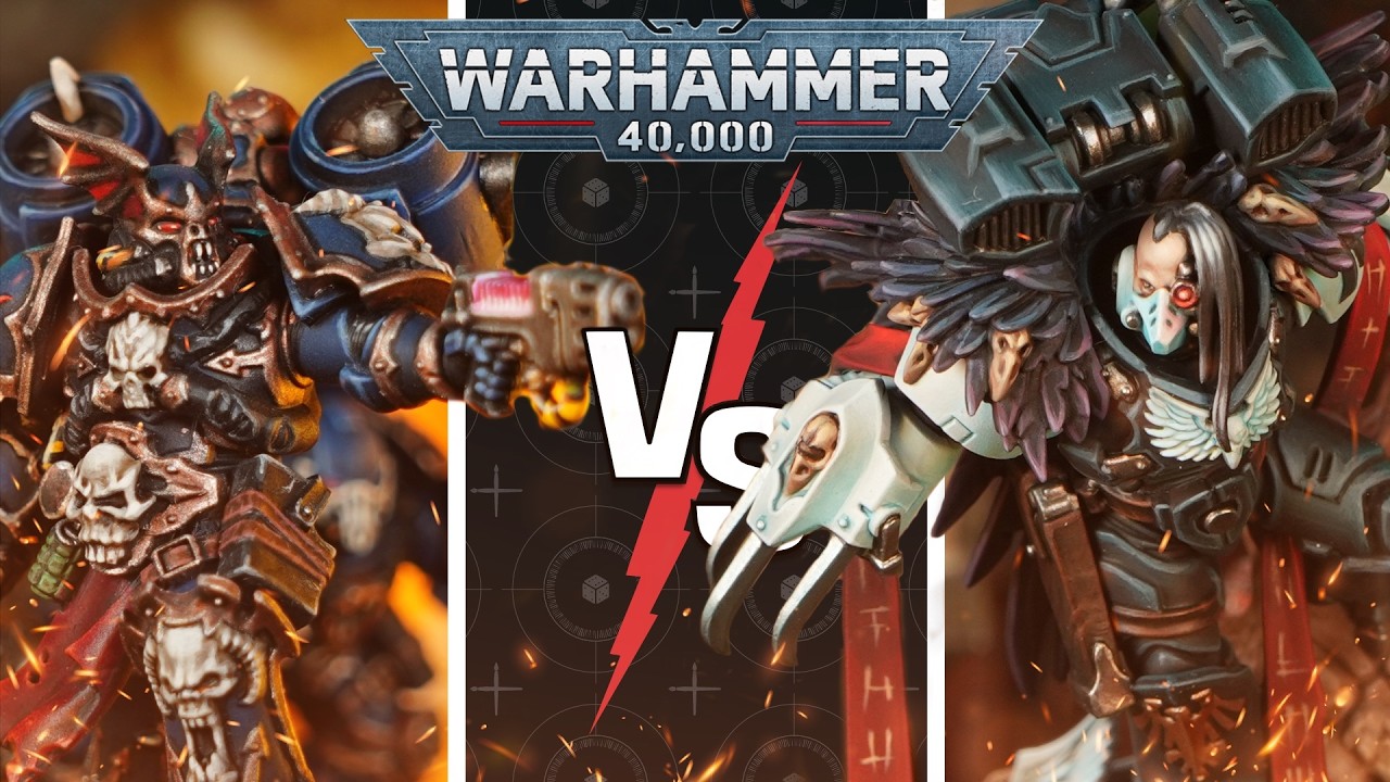 Raven Guard vs Night Lords | Warhammer 40k Battle Report