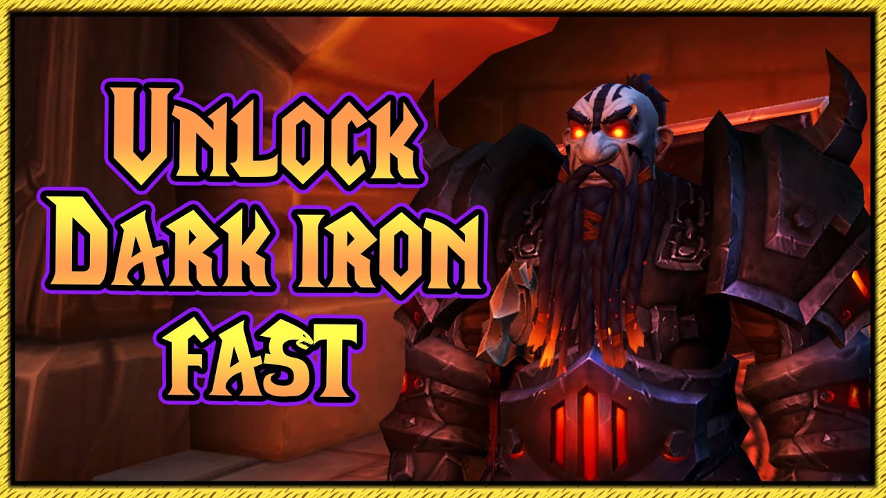 How to Unlock Dark Iron Dwarves Fast [ Unlock allied races guide ]
