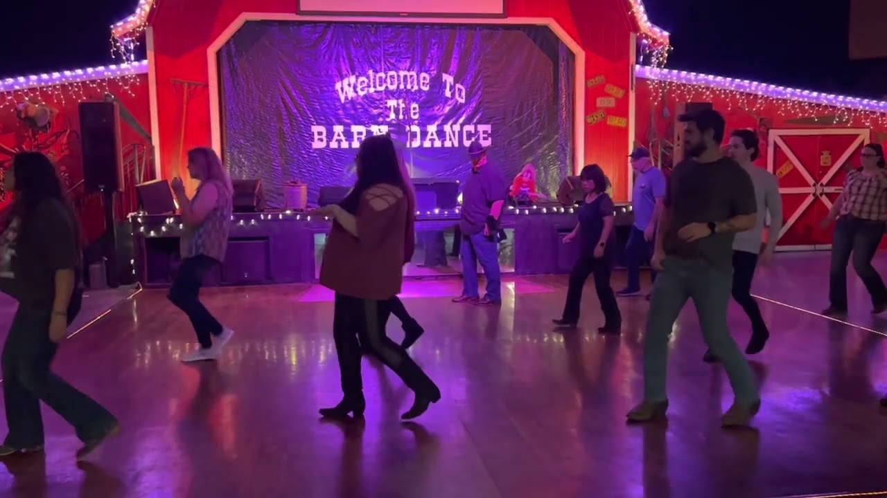 That Honky Tonk Highway Line Dance - The Barn Dance Julian NC