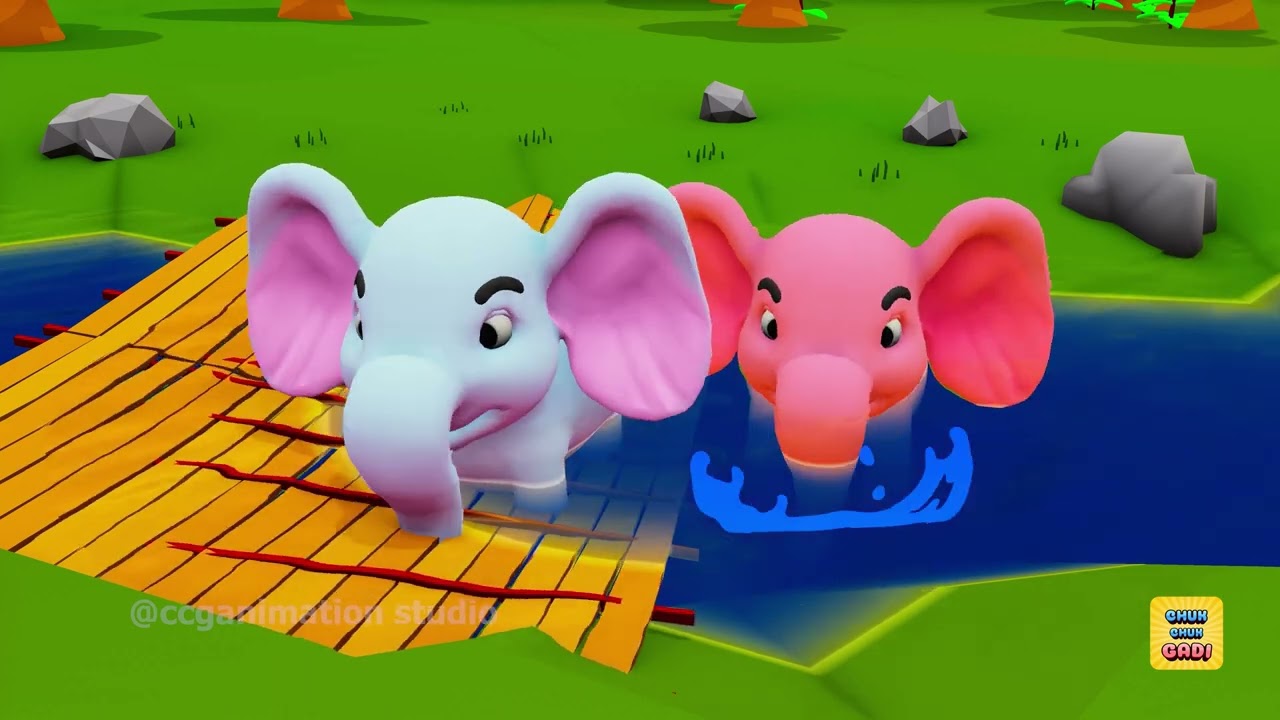 Ek Mota Hathi | एक मोटा हाथी | Hathi Raja Kahan Chale Hindi Rhymes for Kids | Poems In Hindi