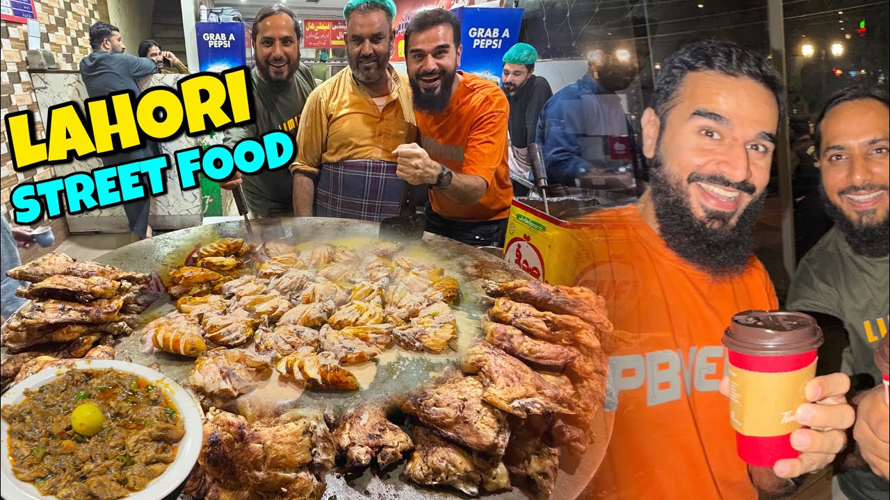 Crazy street food scene in Lahore with my friends 😍