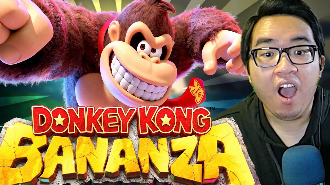 NEW 3D Donkey Kong game looks SOOO FUN! 🦧🍌
