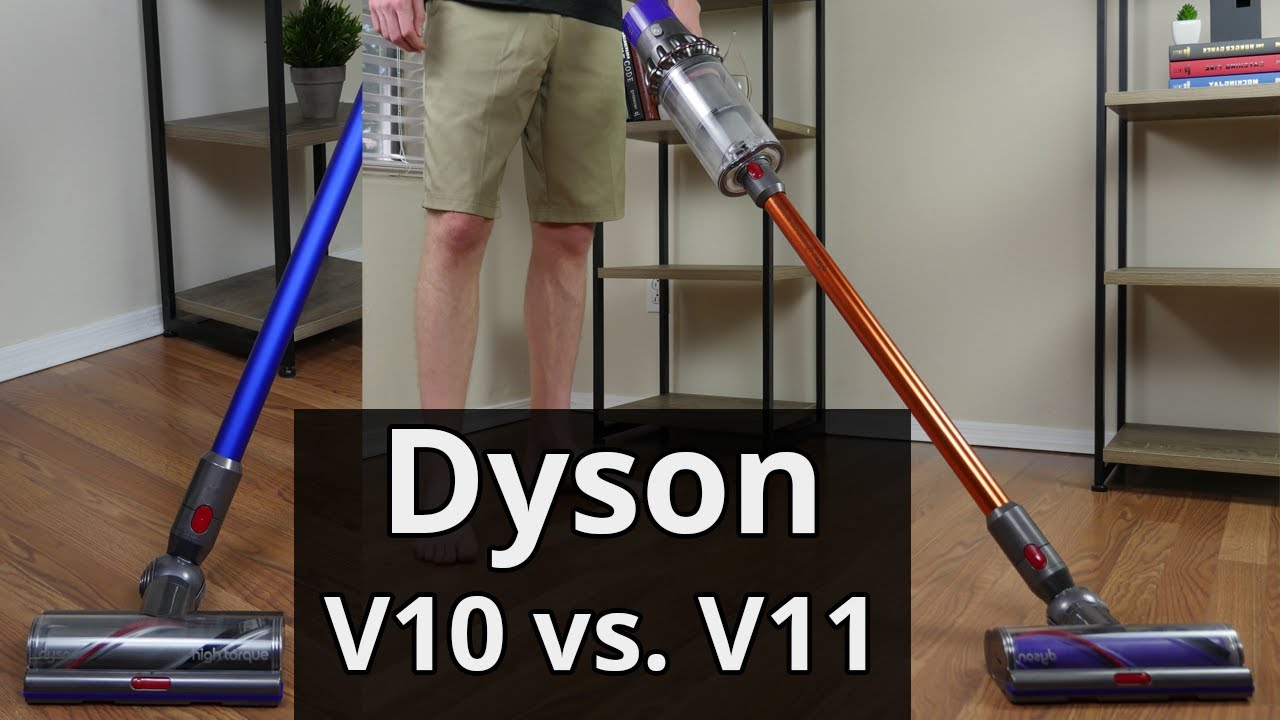 Dyson V10 против V11: сравнение пылесосов Dyson бок о бок