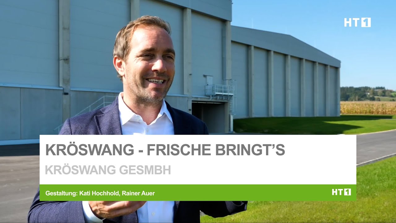Das neue Logistikzentrum vom Kröswang lässt frische richtig neu erleben !