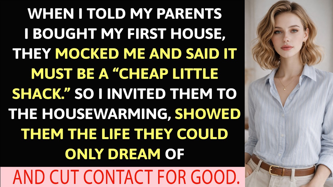 When I Told My Parents I Bought My First House, They Mocked Me And Said…