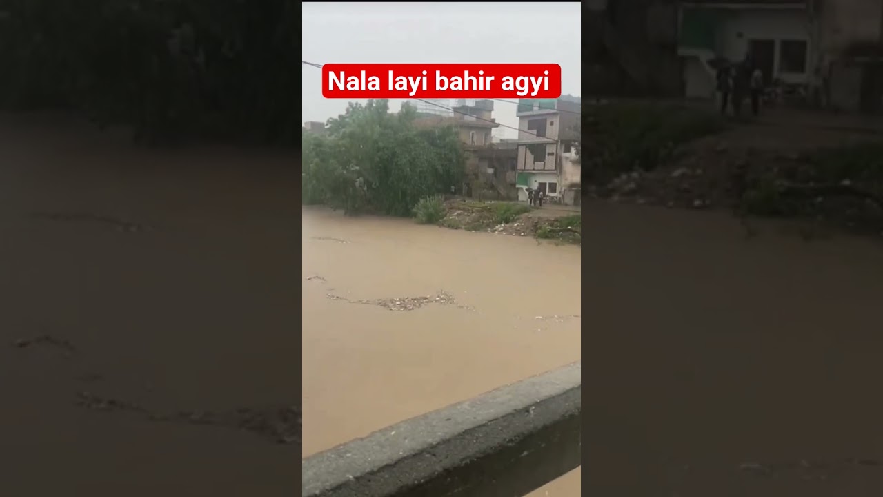 Nala Lai flood Rawalpindi | Heavy Rain in Rawalpindi | Rawalpindi flood #flood #Rawalpindi #nalalai