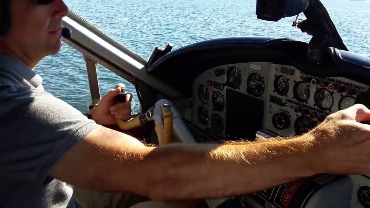 How to Start a DHC-3 DeHavilland Otter Seaplane GE H80 Free Turbine Turboprop Engine