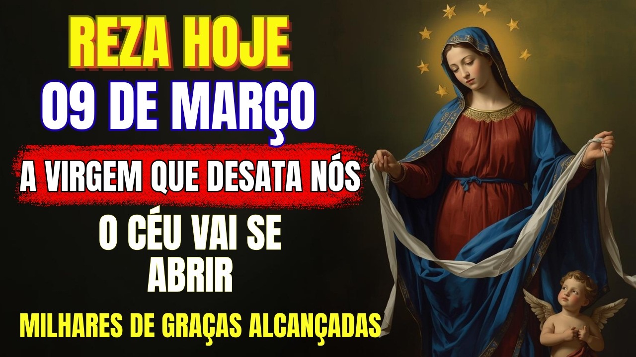 PARECE MÁGICA, MAS É MILAGRE ✨ O Poder Oculto da Virgem Desatadora na Sua Vida