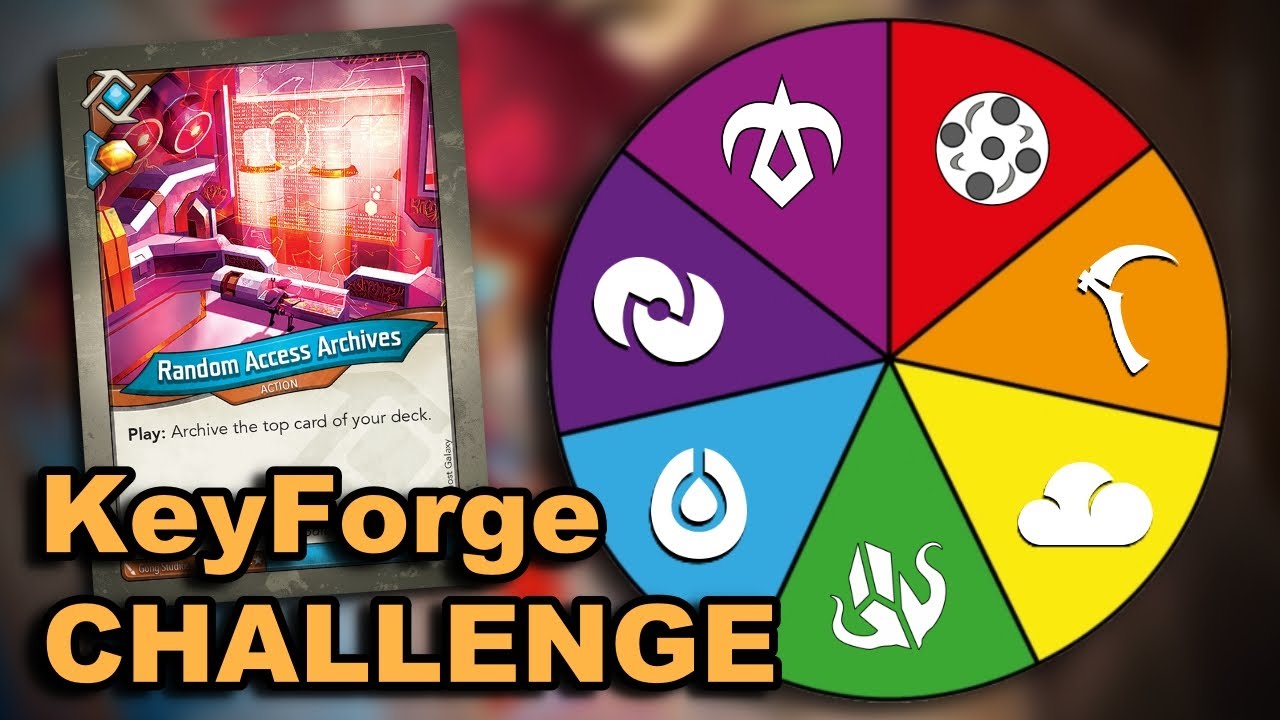 KeyForge Random Deck Challenge!! All Sets CotA - PV